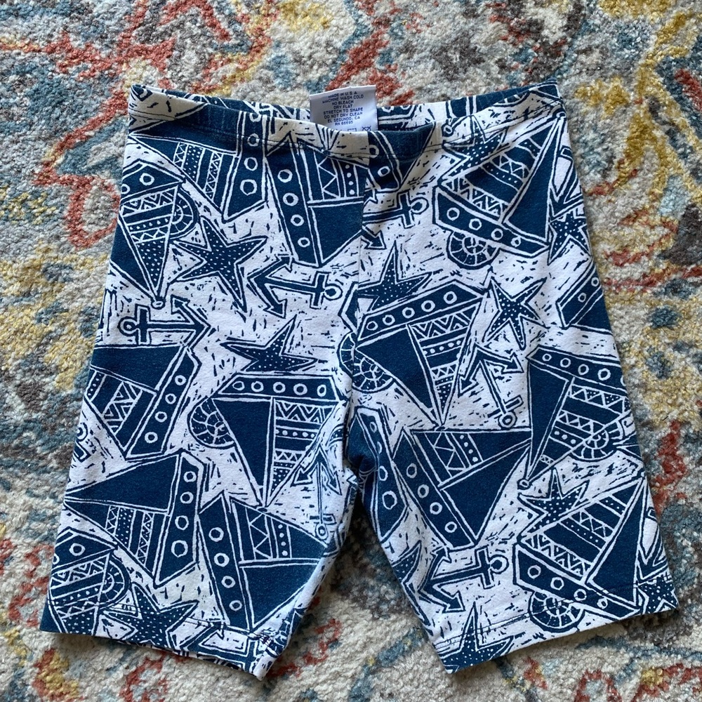 Nautical Patterned Shorts